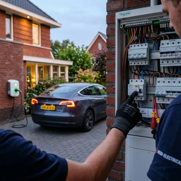 aardlekautomaat voor laadpaal