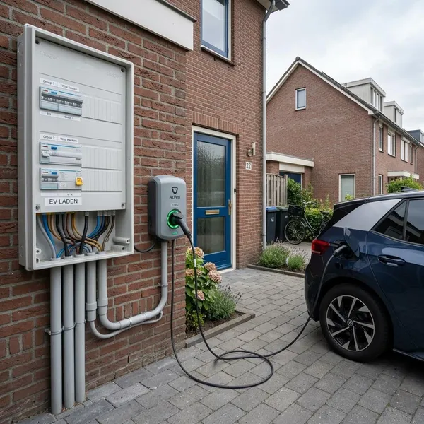 Waarom een laadpaal meestal een eigen groep nodig heeft