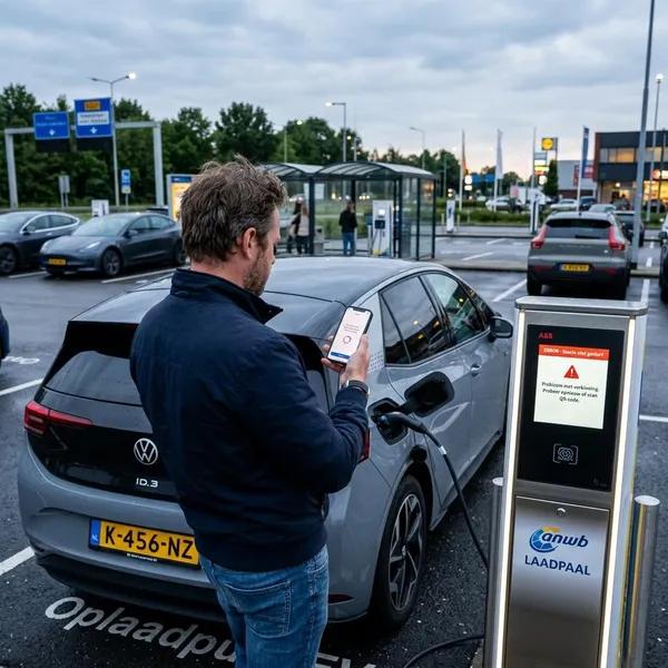 ANWB laaddruppel werkt niet