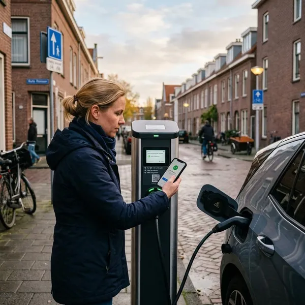Manieren om te laden zonder laadpas
