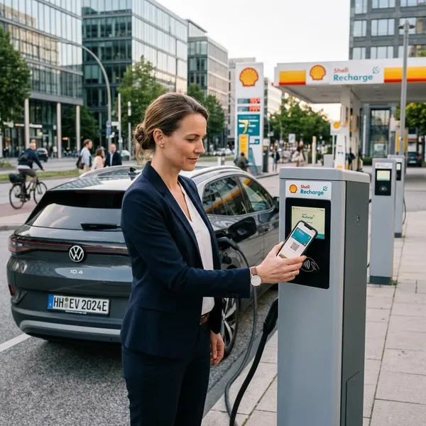 Digitale laadpas Shell gebruiken stap voor stap