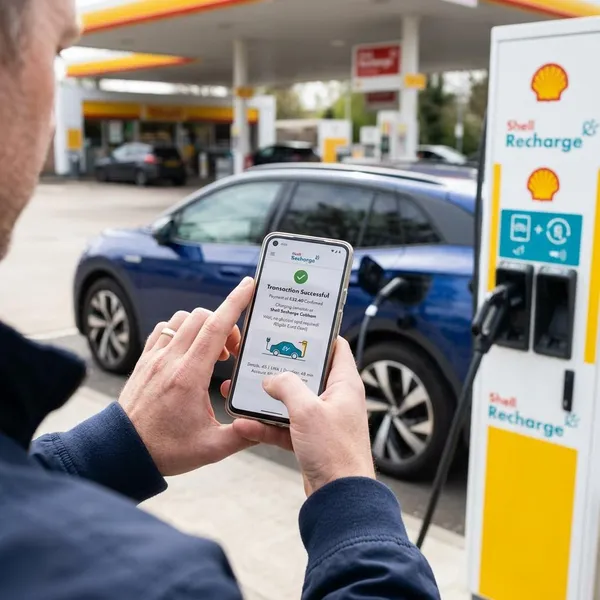 Shell App of fysieke laadpas kiezen