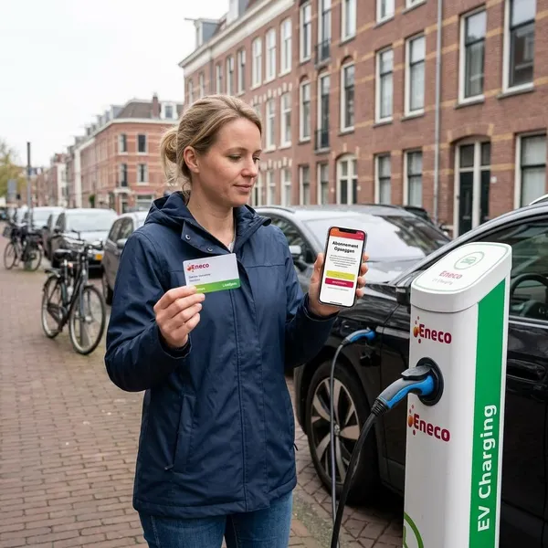 Eneco laadpas opzeggen