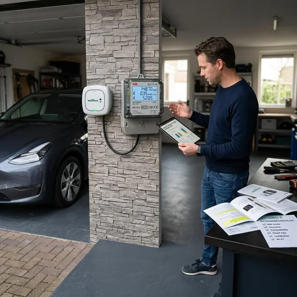 Ingebouwde meting of externe MID-meter