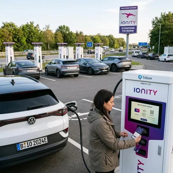 Ionity laadpas aanvragen