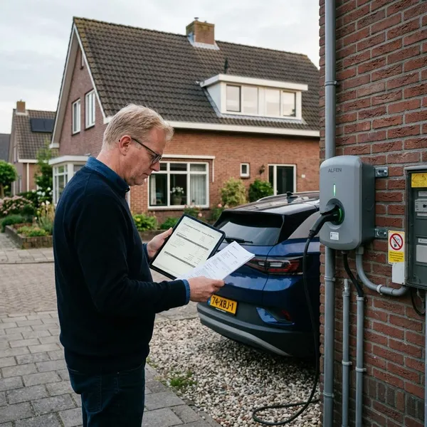 Waaruit bestaan de kosten van een laadpaal plaatsen