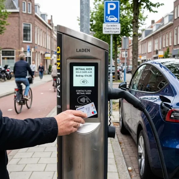 laadpaal betalen met bankpas
