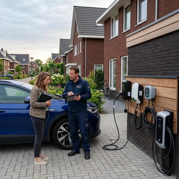 Wat heb je nodig om een laadpaal te plaatsen