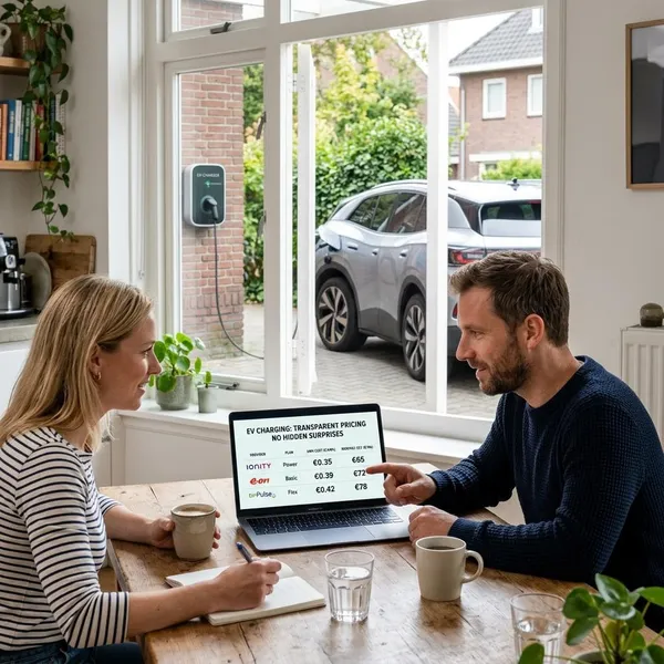 laadpaal tarieven vergelijken