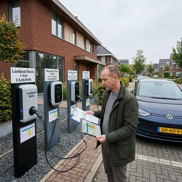 Hoe je laadpaal tarieven eerlijk vergelijkt
