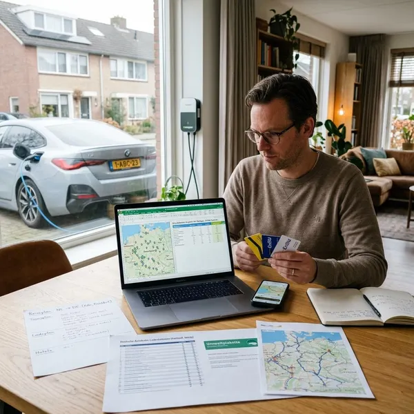 Slim laden onderweg in Duitsland
