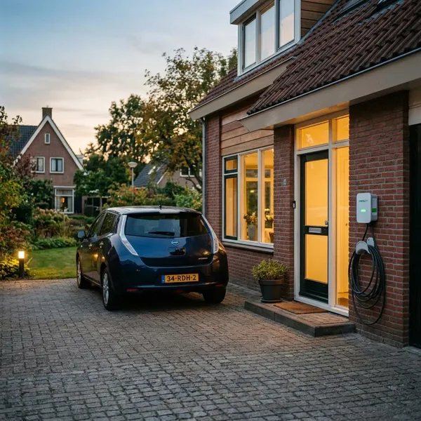 Kosten van laden via stopcontact