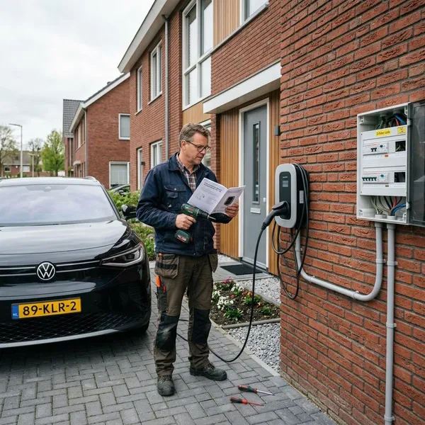 laadstation zelf installeren