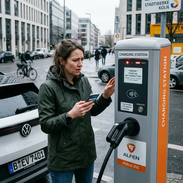 Openbare laadpaal werkt niet wat je eerst doet