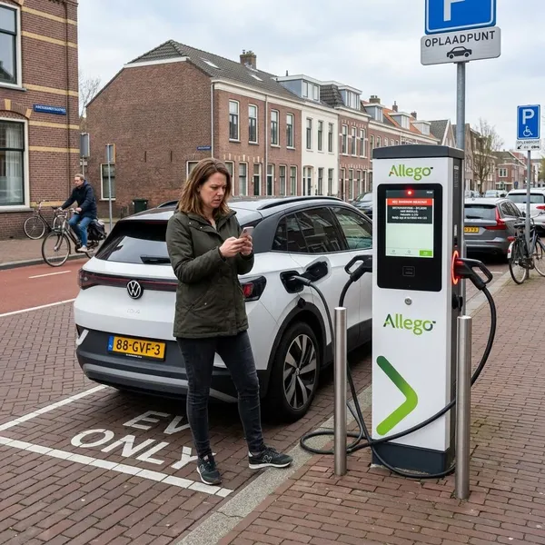 Waarom een openbare laadpaal niet werkt