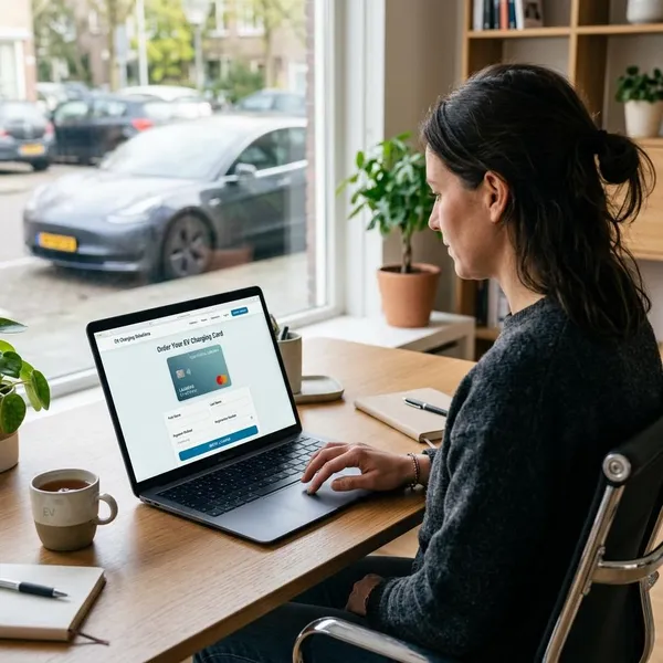 Plugsurfing laadpas aanvragen via de app