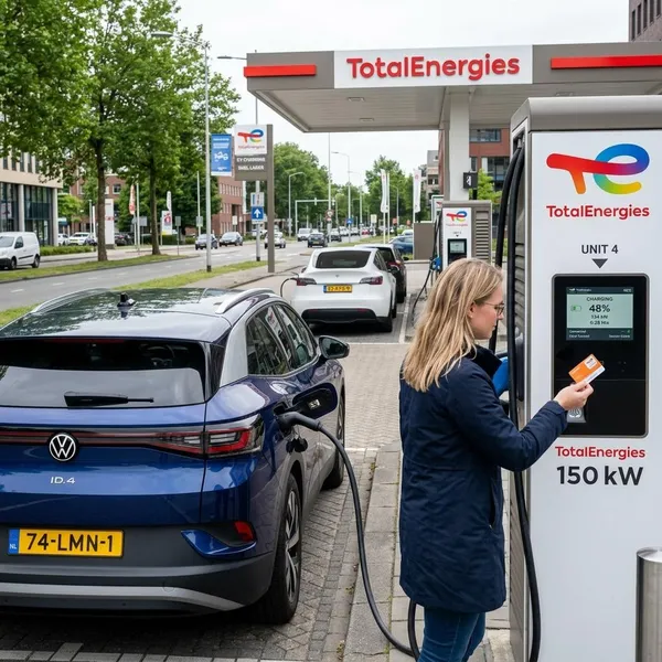 Laden bij TotalEnergies zonder eigen laadpas