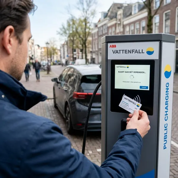 Waar kun je laden met een Vattenfall laadpas