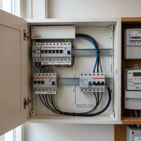 Wat een wallbox in de meterkast nodig heeft