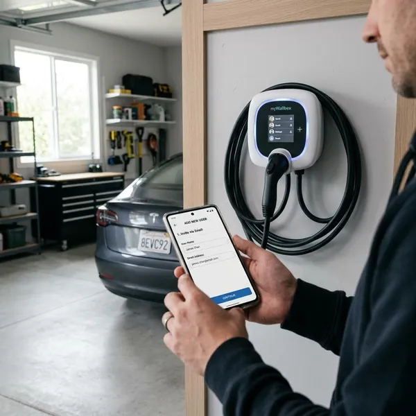 wallbox gebruiker toevoegen