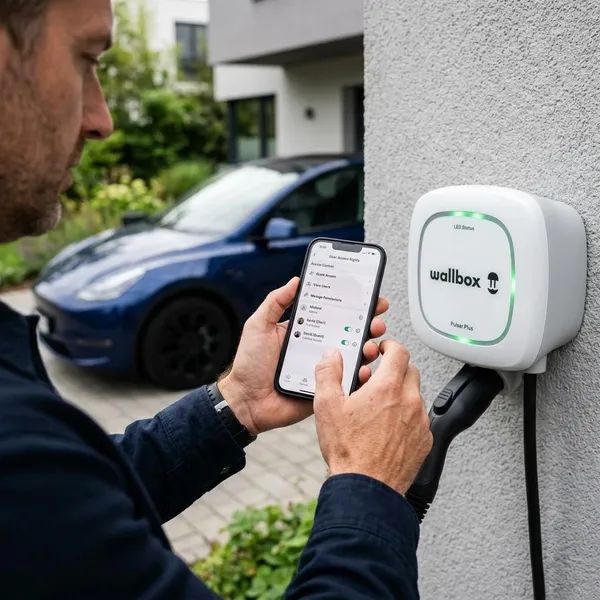 Wallbox gebruiker toevoegen in het kort