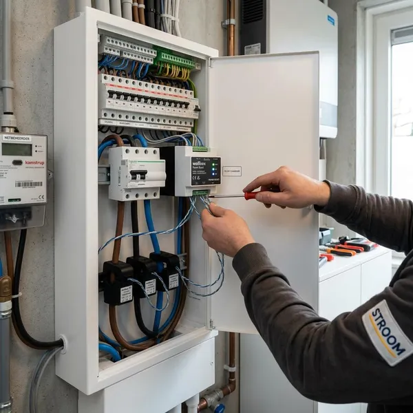 Wallbox load balancer meterkast aansluiten