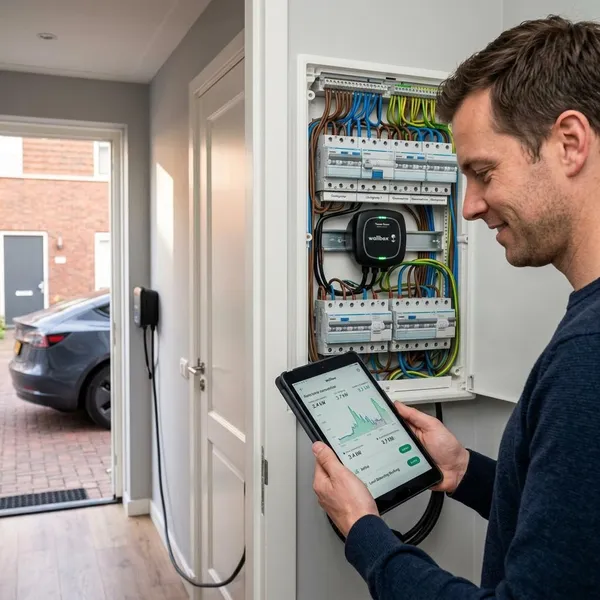 Wallbox load balancer aansluiten in de praktijk