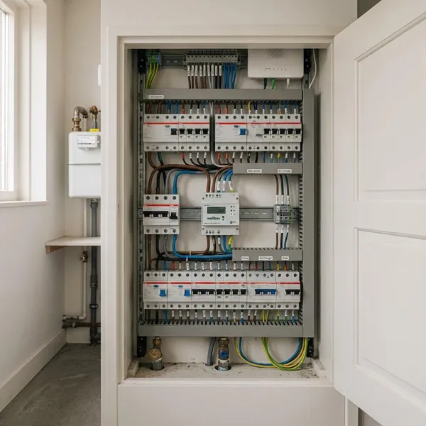 Wallbox Power Meter aansluiten