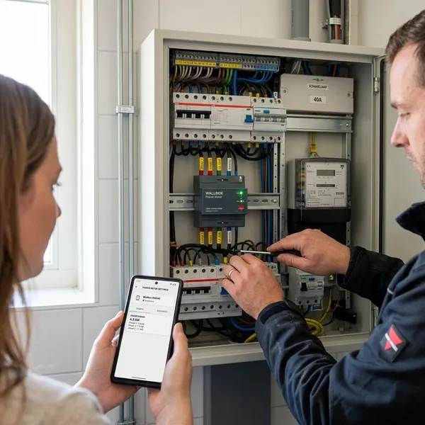 Wallbox Power Meter stap voor stap aansluiten