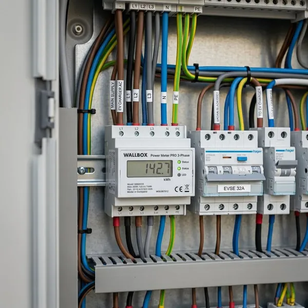 Wallbox Power Meter instellen in de app