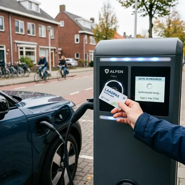 Hoe werkt een RFID laadpas bij een laadpaal