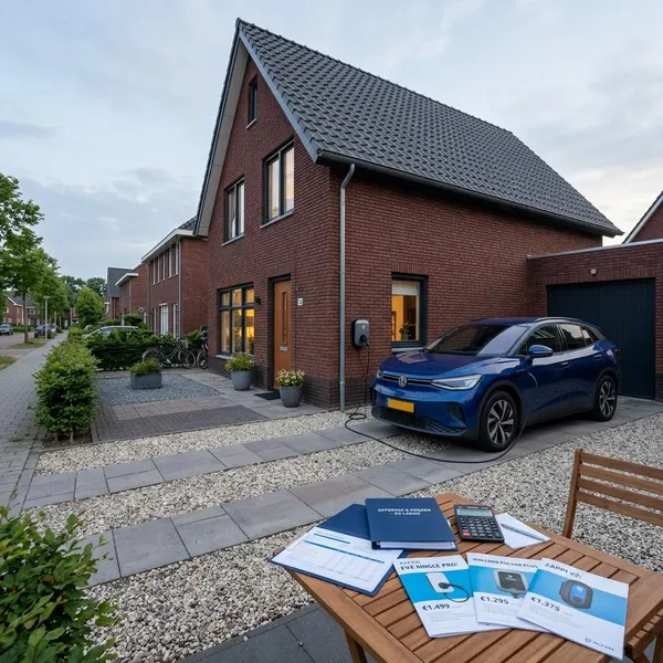 Opbouw van de prijs van een laadpaal thuis