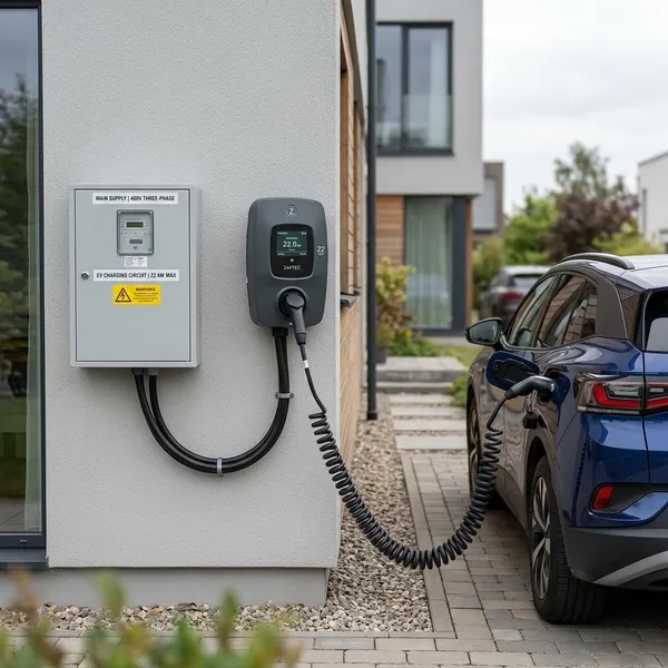 Welke aansluiting past meestal bij een laadpaal